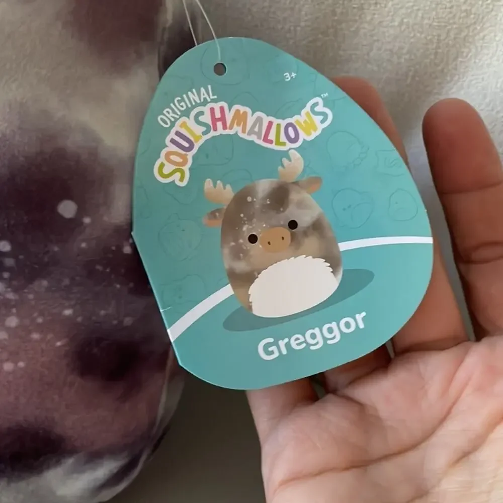 Squishmallows Greggor The Moose Stuffed Animal Plush Toy NWT 10”